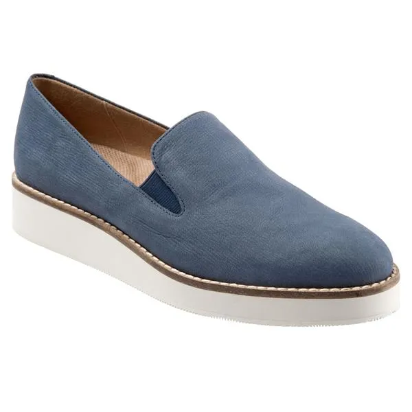 Whistle 421 Denim Blue Slip-on Shoes