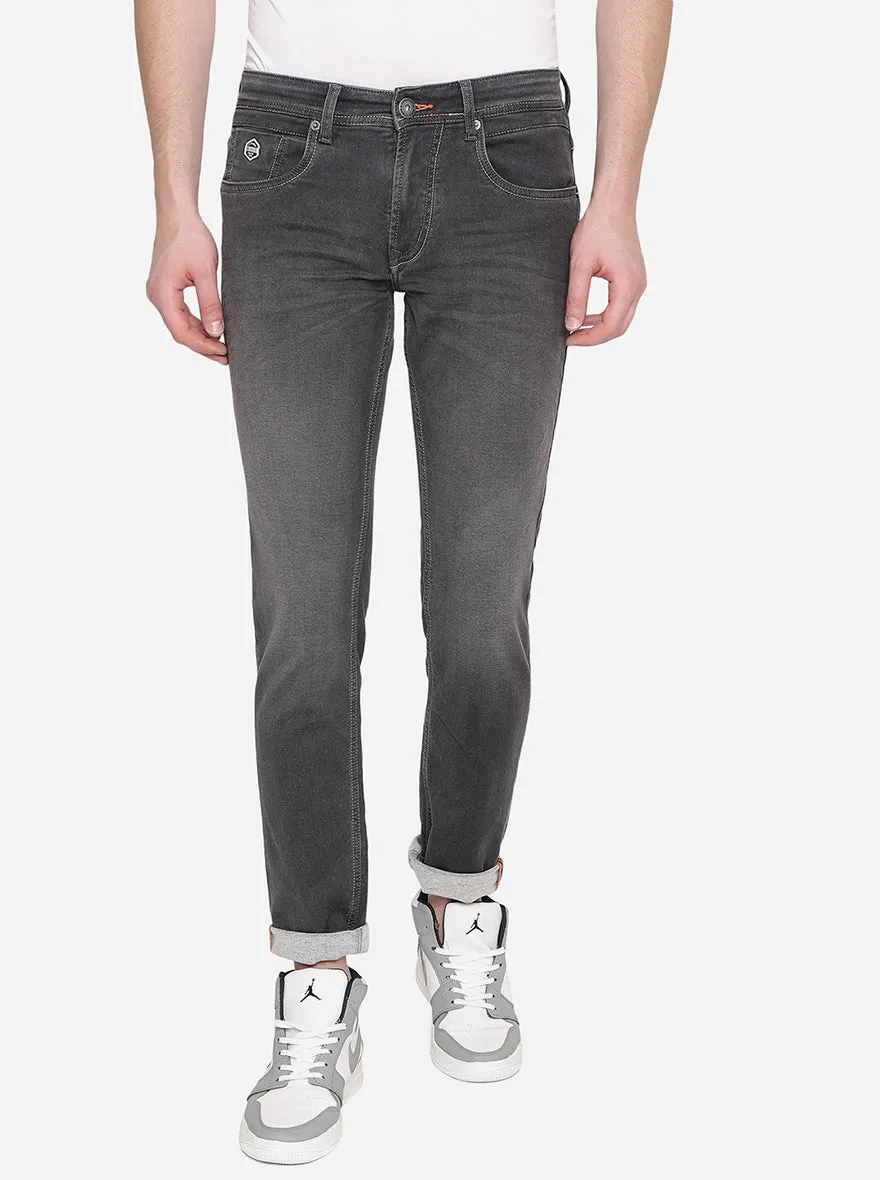 Wild Grey Washed Narrow Fit Jeans | Greenfibre