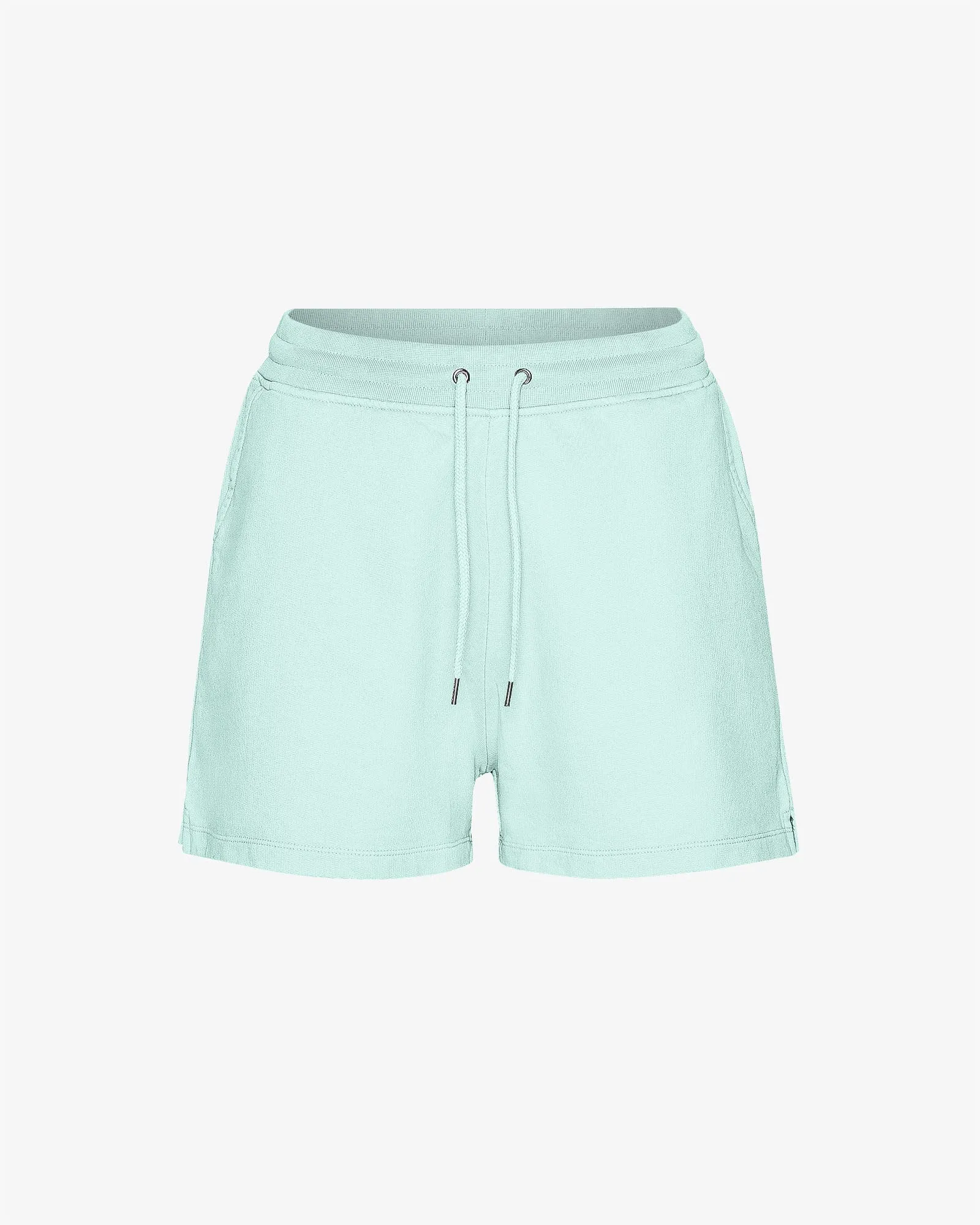 Women Organic Sweatshorts - Light Aqua