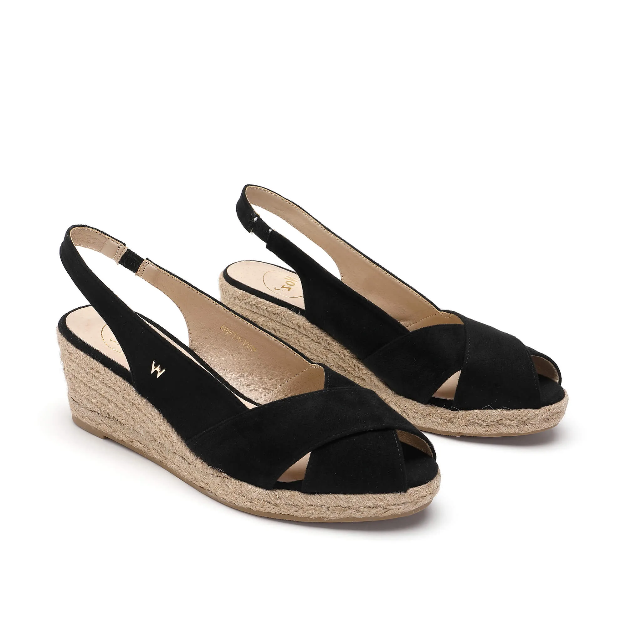 Zoey Black Espadrille