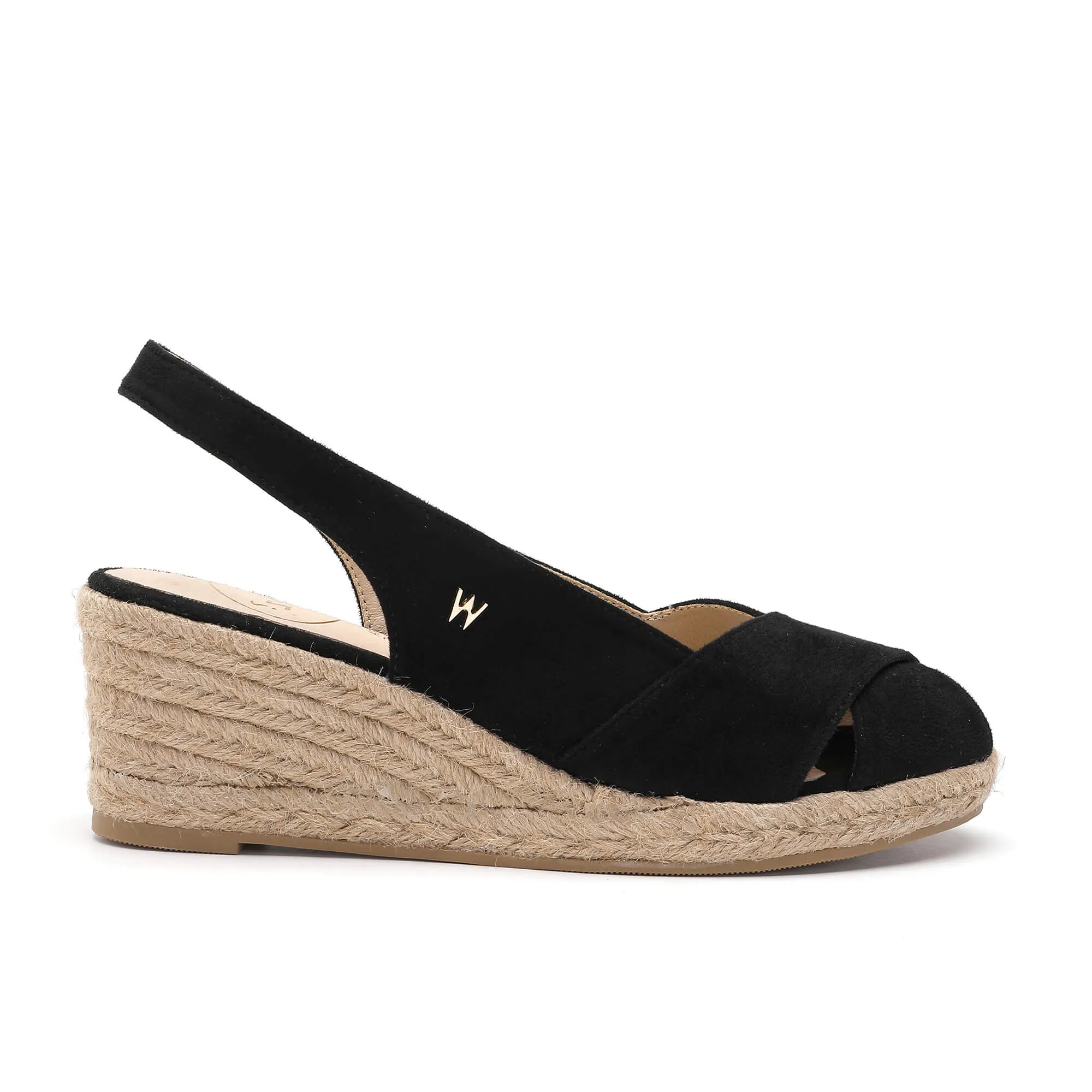 Zoey Black Espadrille